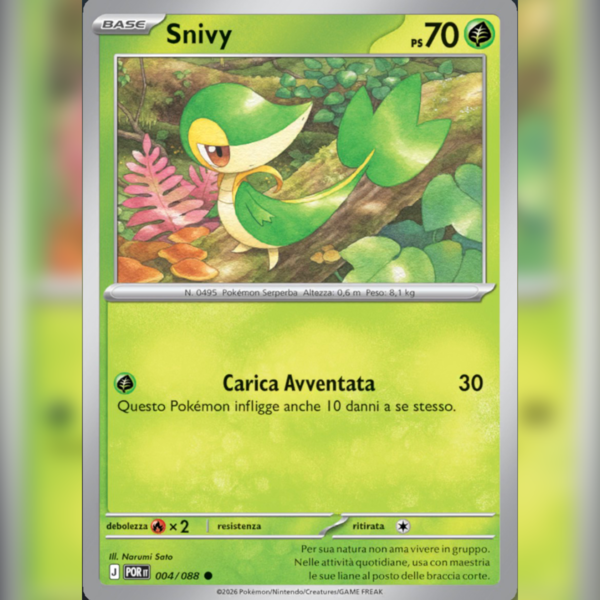 004/088 Snivy | Equilibrio Perfetto