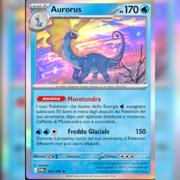 024/088 Aurorus Holo | Equilibrio Perfetto
