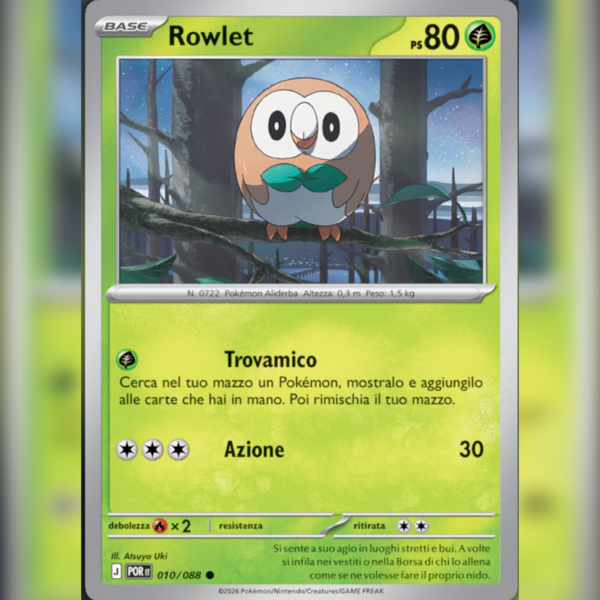 010/088 Rowlet | Equilibrio Perfetto