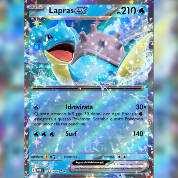 022/088 Lapras ex | Equilibrio Perfetto