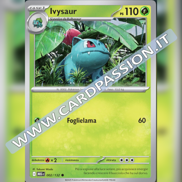 002/132 Ivysaur | Megaevoluzione