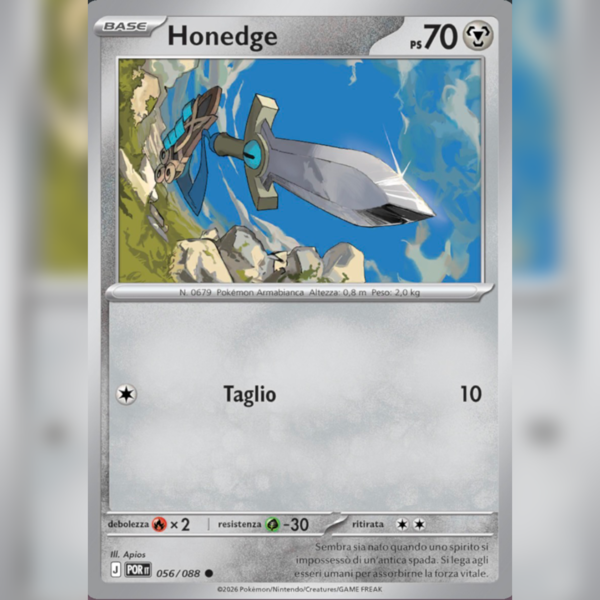 056/088 Honedge | Equilibrio Perfetto
