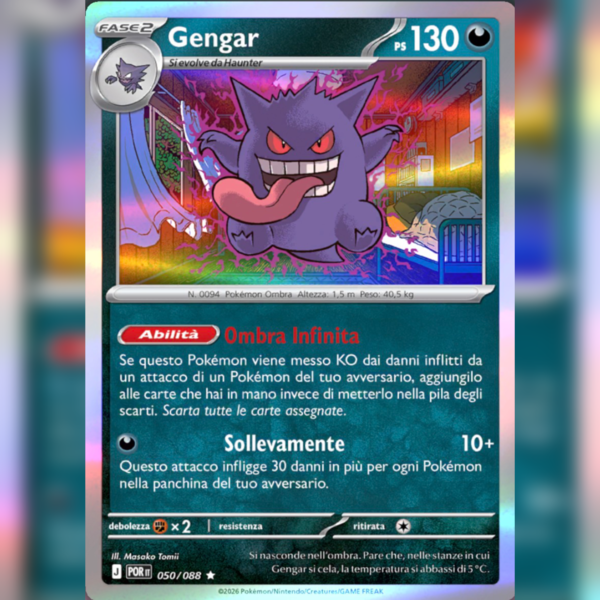 050/088 Gengar Holo | Equilibrio Perfetto