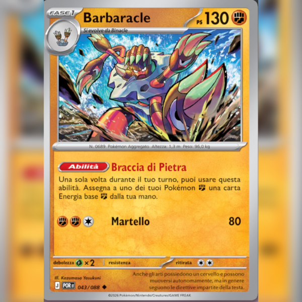 043/088 Barbaracle | Equilibrio Perfetto