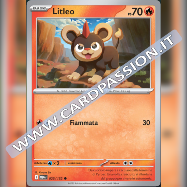 023/132 Litleo | Megaevoluzione