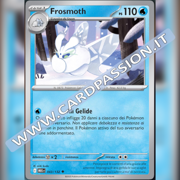 043/132 Frosmoth | Megaevoluzione