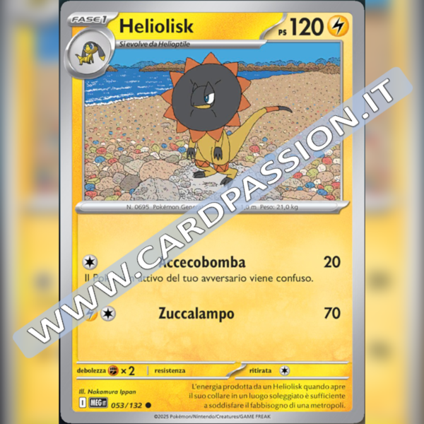 053/132 Heliolisk | Megaevoluzione