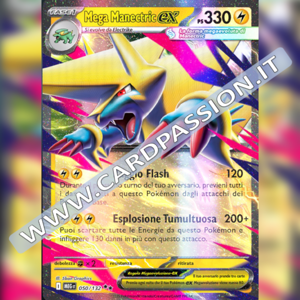 050/132 Mega Manectric ex | Megaevoluzione