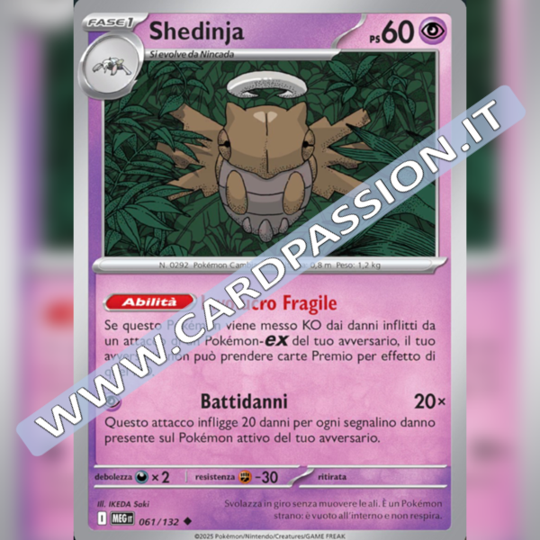 061/132 Shedinja | Megaevoluzione