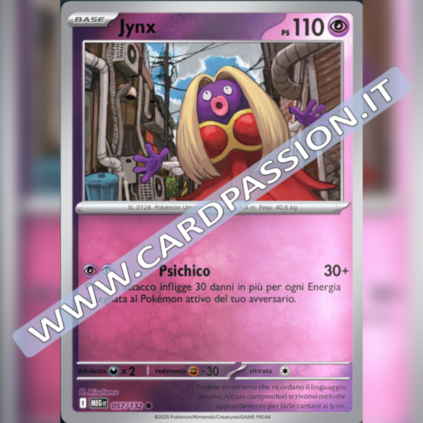 057/132 Jynx | Megaevoluzione