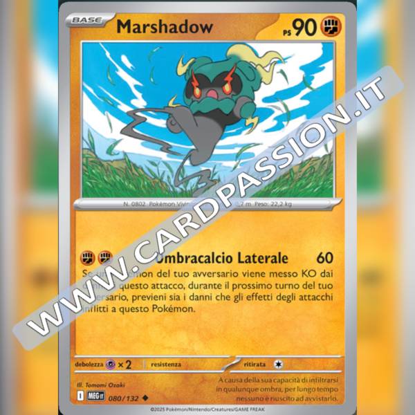 080/132 Marshadow | Megaevoluzione