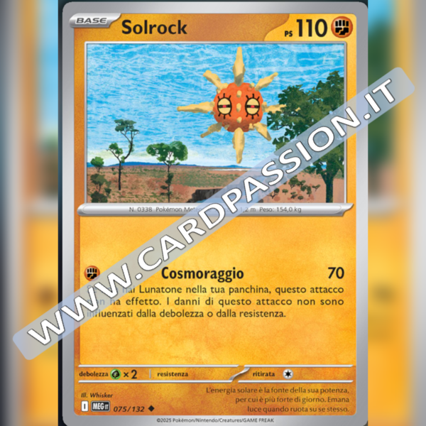 075/132 Solrock | Megaevoluzione