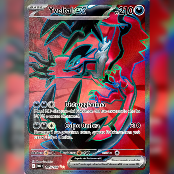 105/088 Yveltal ex (Full Art) | Equilibrio Perfetto