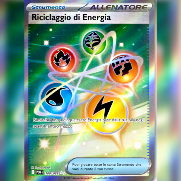 108/088 Riciclaggio di Energia (Full Art) | Equilibrio Perfetto
