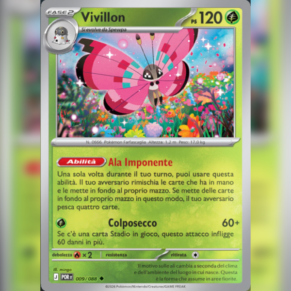 009/088 Vivillon Reverse | Equilibrio Perfetto