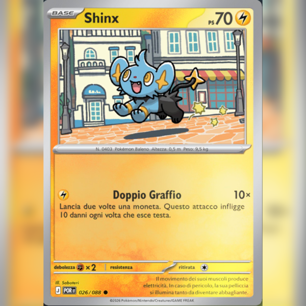 026/088 Shinx Reverse | Equilibrio Perfetto
