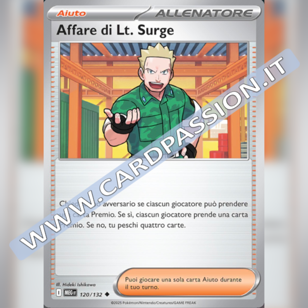 120/132 Affare di Lt. Surge | Megaevoluzione