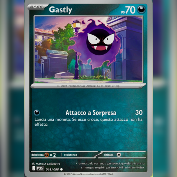 048/088 Gastly Reverse | Equilibrio Perfetto