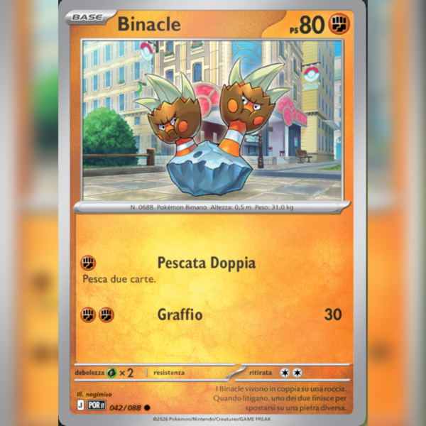 042/088 Binacle Reverse | Equilibrio Perfetto