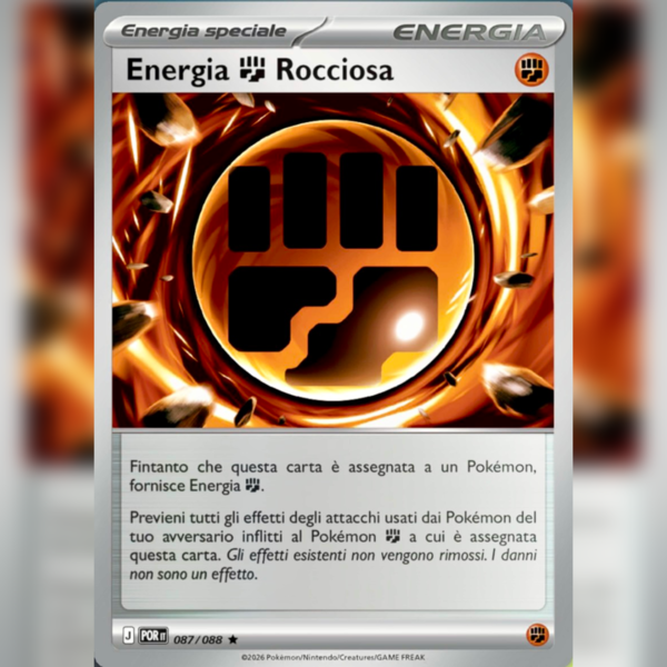 087/088 Energia Rocciosa Reverse | Equilibrio Perfetto