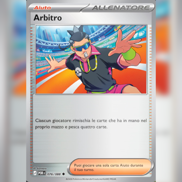 076/088 Arbitro Reverse | Equilibrio Perfetto