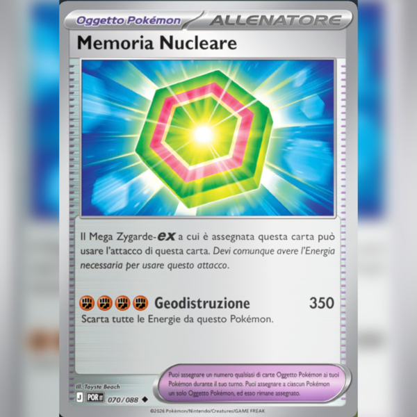 070/088 Memoria Nucleare Reverse | Equilibrio Perfetto