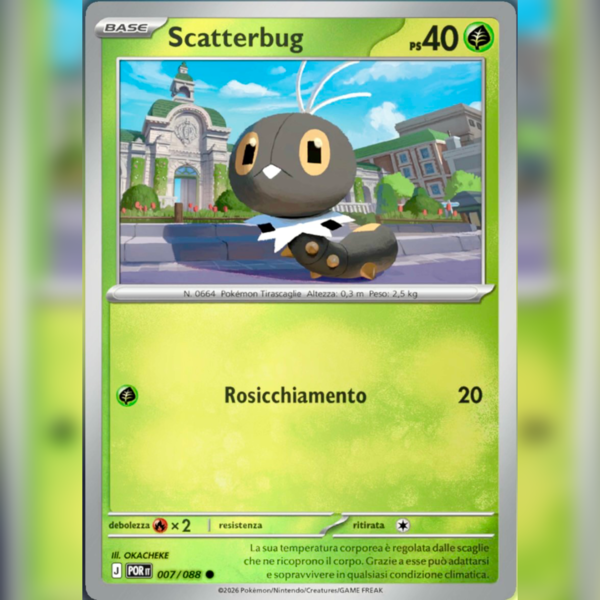 007/088 Scatterbug Reverse | Equilibrio Perfetto