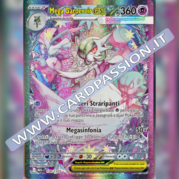 178/132 Mega Gardevoir ex (SAR) | Megaevoluzione