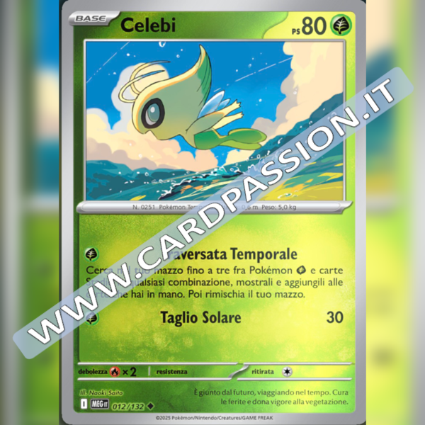 012/132 Celebi Reverse | Megaevoluzione
