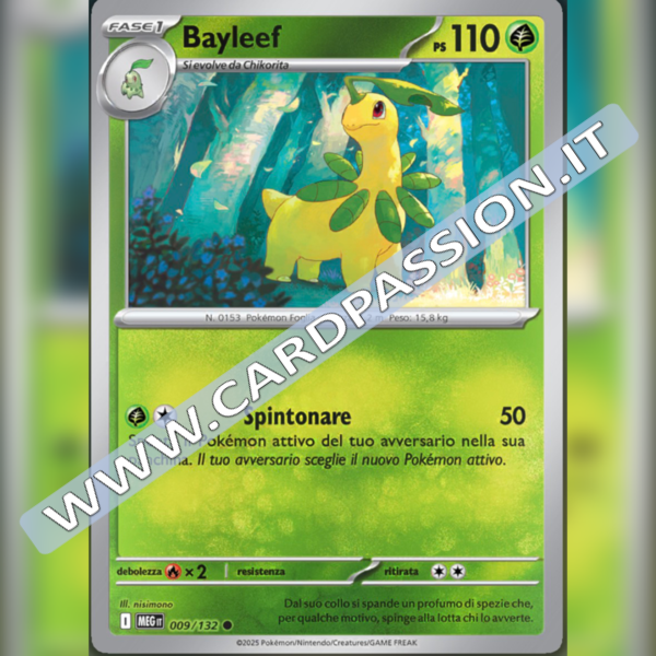 009/132 Bayleef Reverse | Megaevoluzione
