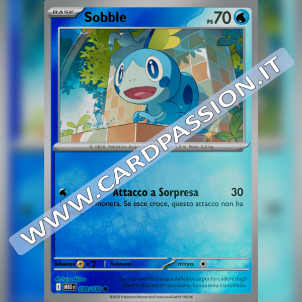 039/132 Sobble Reverse | Megaevoluzione