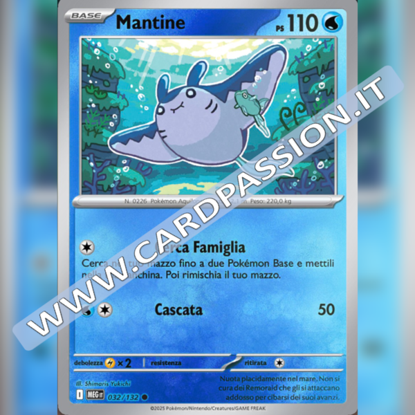 032/132 Mantine Reverse | Megaevoluzione