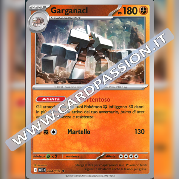 084/132 Garganacl Reverse | Megaevoluzione