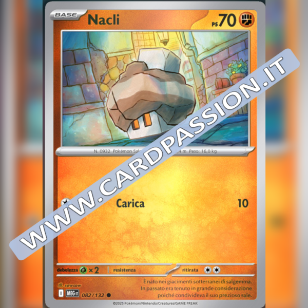 082/132 Nacli Reverse | Megaevoluzione