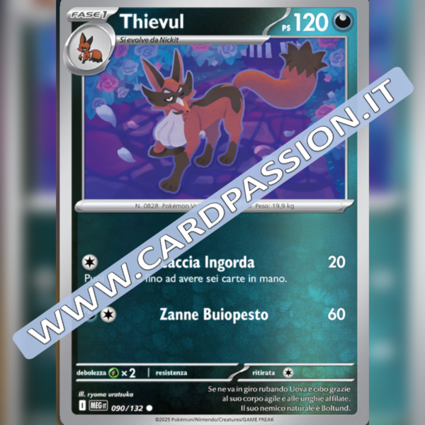 090/132 Thievul Reverse | Megaevoluzione