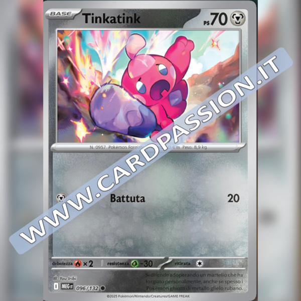 096/132 Tinkatink Reverse | Megaevoluzione