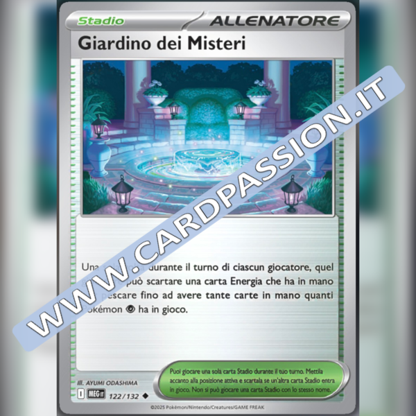 122/132 Giardino dei Misteri Reverse | Megaevoluzione
