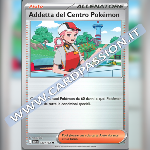 123/132 Addetta del Centro Pok?mon Reverse | Megaevoluzione