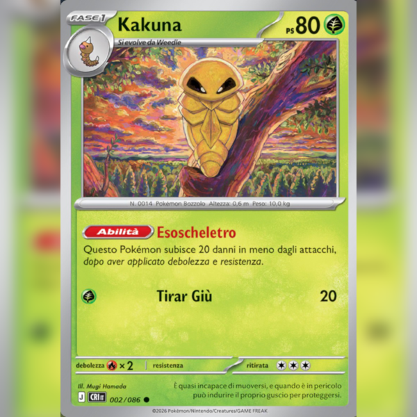 002/086 Kakuna | Caos Nascente