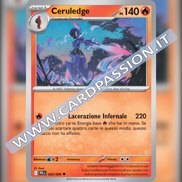 020/094 Ceruledge | Fiamme Spettrali