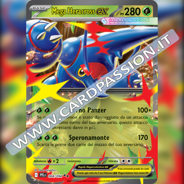 004/094 Mega Heracross ex | Fiamme Spettrali