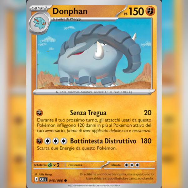 045/086 Donphan | Caos Nascente