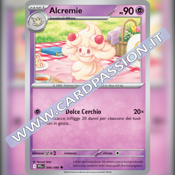 044/094 Alcremie | Fiamme Spettrali