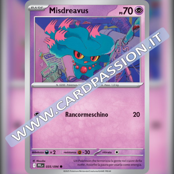 035/094 Misdreavus | Fiamme Spettrali