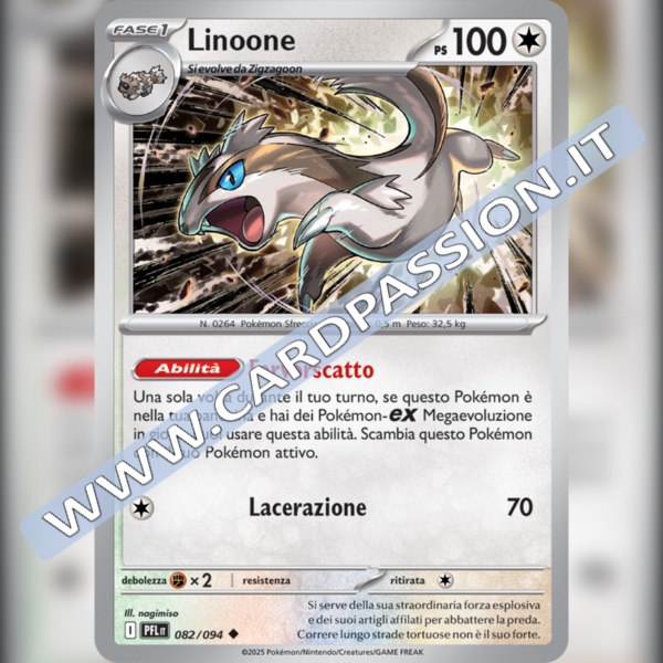 082/094 Linoone | Fiamme Spettrali