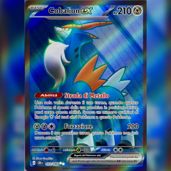 103/086 Cobalion ex (FA) | Caos Nascente