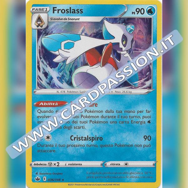 036/198 Froslass Holo | Regno Glaciale - Card Passion
