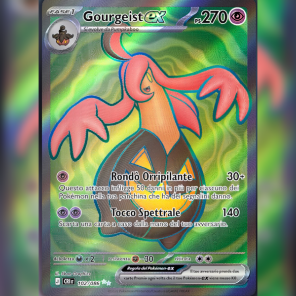 102/086 Gourgeist ex (FA) | Caos Nascente