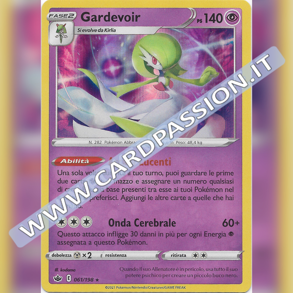 061/198 Gardevoir Holo | Regno Glaciale - Card Passion