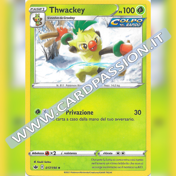 017/198 Thwackey | Regno Glaciale - Card Passion